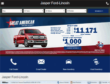 Tablet Screenshot of jasperford.com